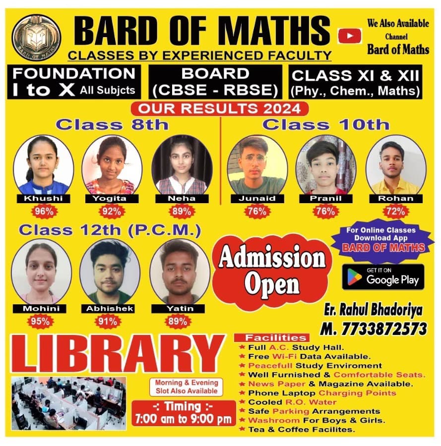 Meet Rahul Bhadoriaya – The Visionary Educator Behind Bard of Maths